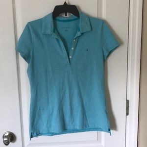 *NEW* Aqua Tommy Hilfiger Polo Shirt